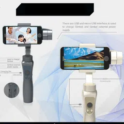 Elevea ( BUY 1 GET 1 ) Auto Setup & Folding 3-axis Stabilizing Built-in Tripod 3 Axis Gimbal for Mobile image 4