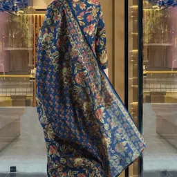 allen weave Printed Kurta, Palazzo & Dupatta Set image 2