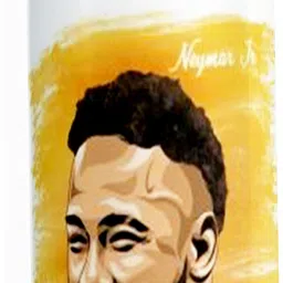 printingzone Straw Bottle| Neymar Printed Bottle Brother(B75) 750 ml Water Bottle-picture-22