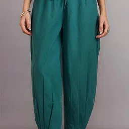 shyambastralaya Pure Cotton Solid Women ["Dark Green"] Salwar-picture-13