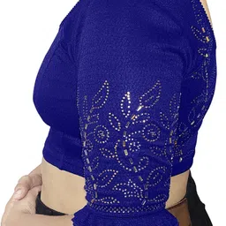 Round Neck Women Blouse-image-87