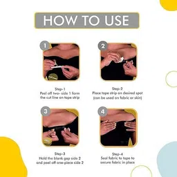 sokha women tape for Party clothes and office skin friendly for top and innerwear Grip Tape image 5