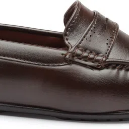 action Lightweight | Comfortable | Trendy | Daily Wear | Synthetic Leather Loafers For Men image 4