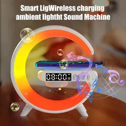 HRKA Smart Big G Colorful RGB Atmosphere Lamp 5 W Bluetooth Party Speaker image 2