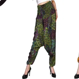 narnari Printed Rayon Women Harem Pants-picture-25