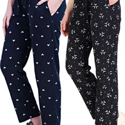 pstenterprises Pack of 2 Daily Use Women Pyjama-picture-28