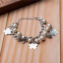 jewelz Alloy Silver Bracelet-picture-26