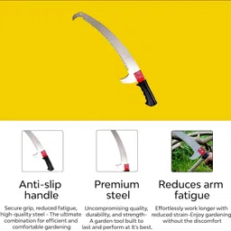 prsvike Pole Hand-Powered Pruning Saw, Heavy 23 Inch, for Wood Cutting & Home Gardening Hand Tool Kit image 4