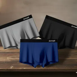 jormatt Pack of 3 Solid Men Trunk-picture-32