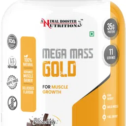 animal booster nutrition Mega Mass Gold Weight Gainers/Mass Gainers-picture-27