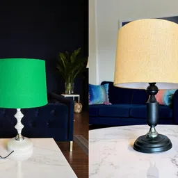 autowhrib Classy Table Lamp 46 cm, Textured Shade Hand Crafted Lamp Table Lamp-picture-39