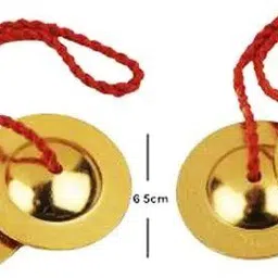 famous manjira manjeera for pooja Instrument jjk09 Kartal Instrument-picture-12