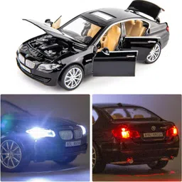 funablo 1/32 Compatible for 535i Model Car, Zinc Alloy Pull Back Toy car image 5
