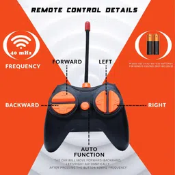the flyer's bay Rechargeable 360° Rotating & Rolling Stunt Car Toy with USB Cable & Remote image 3