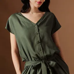 street9 Solid Women Jumpsuit image 2