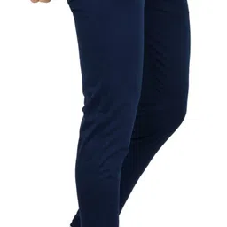 misony Men Solid Blue Track Pants-picture-14