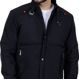 dollar Men Solid Bomber Jacket-picture-16