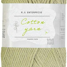 knit king Cotton Delight light sage green 100 gms 100% Cotton Ball Hand knitting Yarn-picture-20