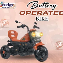 odelee Foot Accelerator Kids Electric Bike with Led Headlight & Mp3 Player with USB, Bike Battery Operated Ride On-picture-24