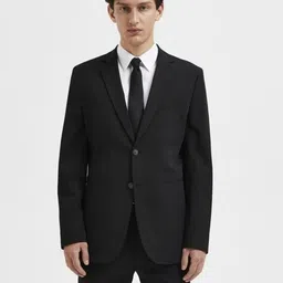perfect productions Men Solid Single Breasted Formal Blazer image 2