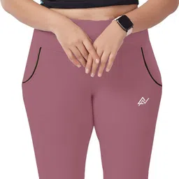 nexsus apparels Solid Women Pink Tights image 4