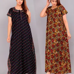 a s creation Women Nighty image 1