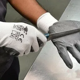 ets ets_cut 10 PAIR Anti Cutting Cut Resistant Hand Safety Gloves NitrileSafety Gloves image 2