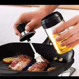 garihc enterprise Oil & Vinegar Set Glass image 2