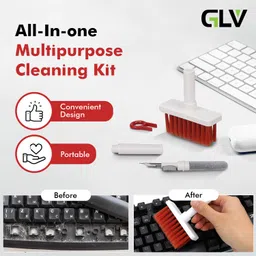 APOPHIS 5 in 1 Cleaning Kit for Keyboard / AirPods / Earphones for Computers, Laptops, Mobiles image 2