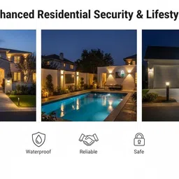 Pace-Innovations 220V Auto Day/Night Photocell Sensor Switch 10A | Waterproof LDR Sensor Wireless Sensor Security System image 5