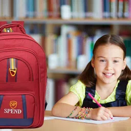 spend Large 70 L Backpack Large Size High Quality Stylish bag Backpack Class 6th to 10th School Bag(Black) image 4