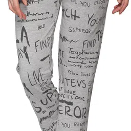 weboasis Women Checkered Grey Track Pants-picture-15