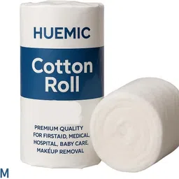 huemic assure 500gram Pure Absorbent Cotton Roll for Baby Care |Soft Cotton 3 Gauze Medical Dressing-picture-36