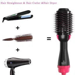 NIMYANK 3IN1 Hair Straightener, Hair Curling, Hair Dryer, On Step Hair Dryer NI98 Hair Dryer-picture-26