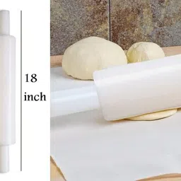 uk baker 18 inch" Dough Roller with Double Ball Bearings, Non stick - belan Rolling Pin-picture-10