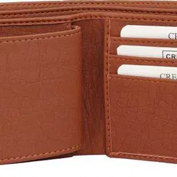 woodcock Men Casual Tan Artificial Leather Wallet - Mini image 2