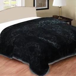 gkm Floral Double Mink Blanket for Heavy Winter-picture-25