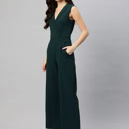 cottinfab Solid Women Jumpsuit image 3
