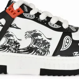 juta Comfortable Premium Stylish Unique Trendy Popular KUS2003_BLACK for Men Sneakers For Men image 4