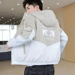 azy fabrics Men Colorblock Casual Jacket image 2