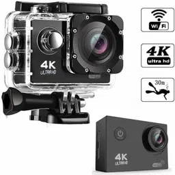 RisingMoon Professional 4K Action camera Helmet 4k 20 MP WIFI 30 M WATERPROOF Action SPORT Camera 4k Sports and Action Camera image 2