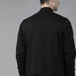 roadster Men Checkered Bomber Jacket image 2