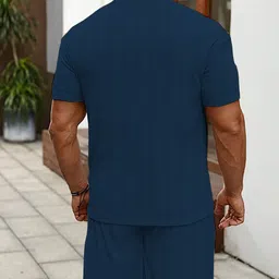 vogaan Tshirt Regular Shorts Co-ords Set image 2