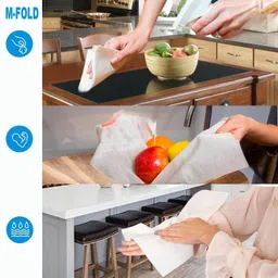 diversey Sabish Multifold Hand Towels - | M Fold | Tissue Paper, 2000 Sheets (20 Packs) image 5