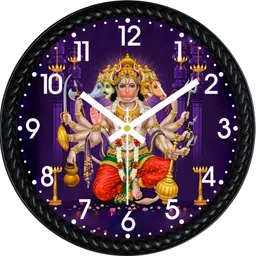 faswld Analog 25 cm X 25 cm Wall Clock image 1