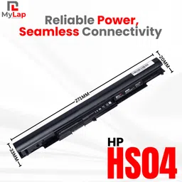 mylap HS04 Laptop Battery for HP 807956-001 807957-001 HS03 807612-421 807611-221 240 G4 HSTNN-LB6U HSTNN-DB7I HSTNN-LB6V TPN-I119- (Black) 6 Cell Laptop Battery image 4