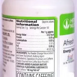 herbalife Afresh Energy and Nutrition Drink (50 g, Tulsi Flavored) Nutrition Drink image 2
