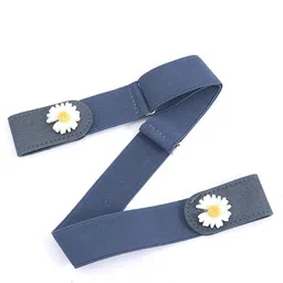 syga Women Casual Blue Fabric Belt-picture-38