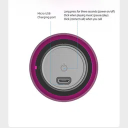 zdea (Portable Mini Bluetooth Speakers)With Clear Sound-G1439 5 W Bluetooth Speaker image 5