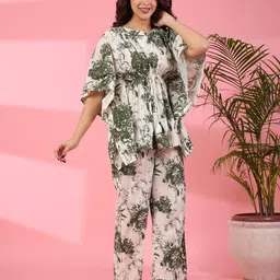 sanskrutihomes Top Pant Co-ords Set image 1